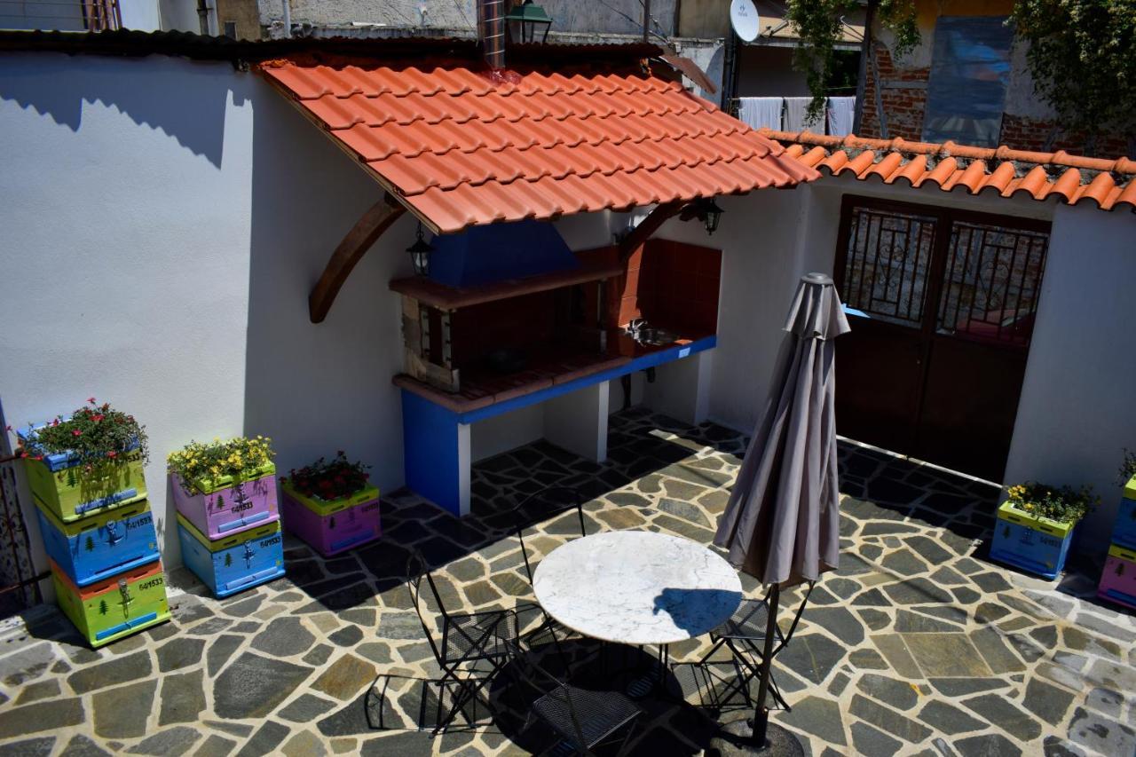 Renovated Old Manor House With Yard Arnaía Exterior foto